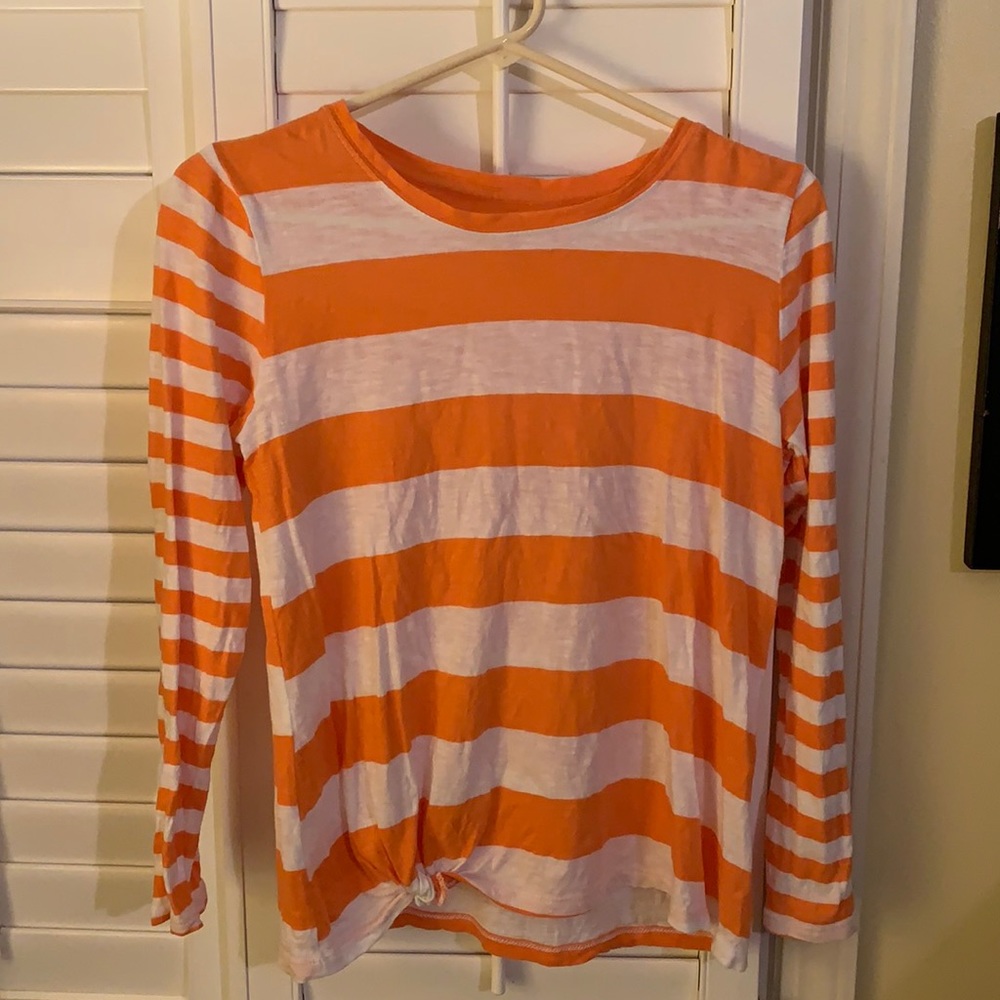 Striped girls top
